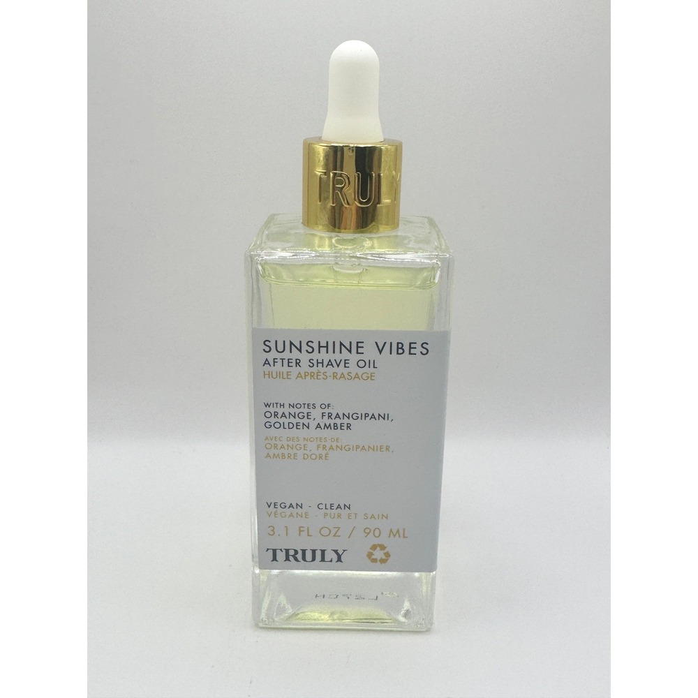 Truly Sunshine Vibes After Shave Oil 3.1oz NEW
